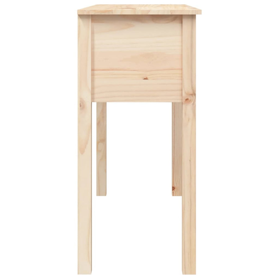 Wandtafel 100X35X75 Cm Massief Grenenhout Naturel 100 cm