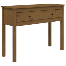 Wandtafel 100X35X75 Cm Massief Grenenhout Honingbruin