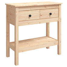 Wandtafel Massief Grenenhout 75 x 35 x 75 cm Naturel