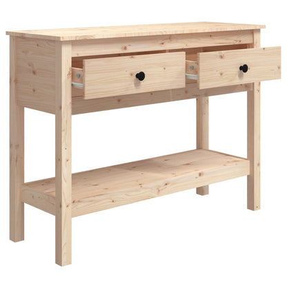 Wandtafel 100X35X75 Cm Massief Grenenhout