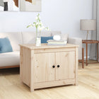 Coffee table 71x49x55 cm solid pine wood