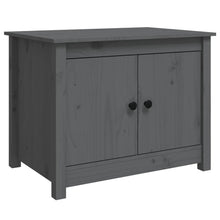 Salontafel 71X49X55 Cm Massief Grenenhout Grijs