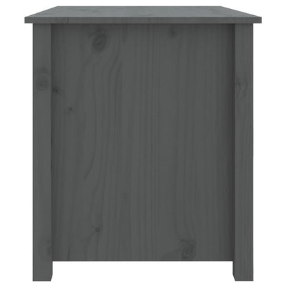 Salontafel 71X49X55 Cm Massief Grenenhout Grijs