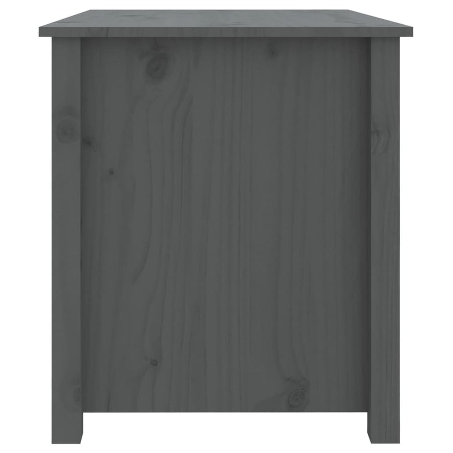 Salontafel 71X49X55 Cm Massief Grenenhout Grijs