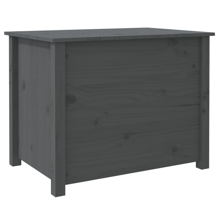 Salontafel 71X49X55 Cm Massief Grenenhout Grijs