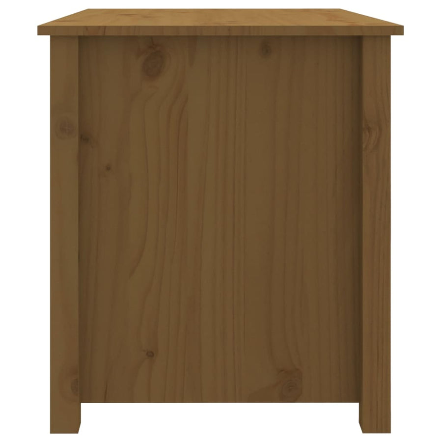 Salontafel 71X49X55 Cm Massief Grenenhout Honingbruin