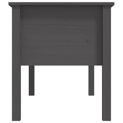 Salontafel 02X49X55 Cm Massief Grenenhout Grijs