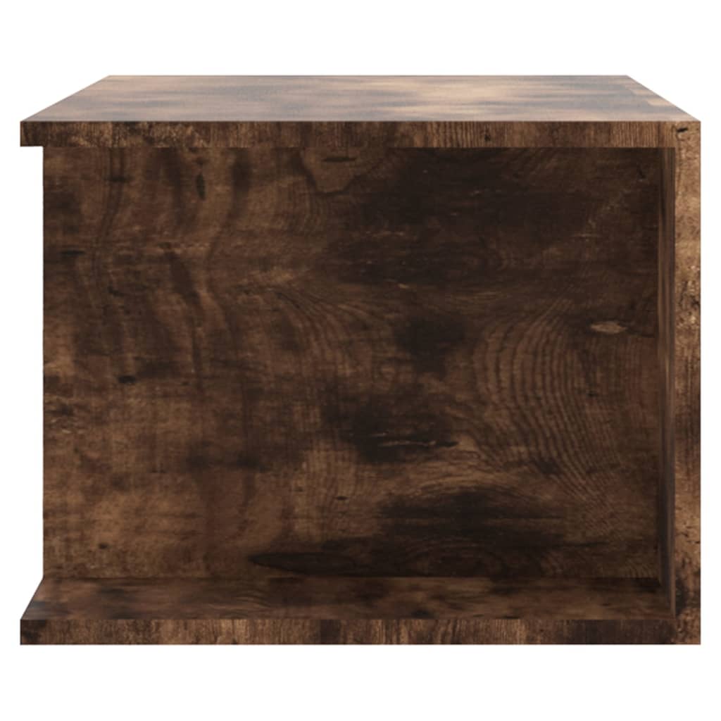 Tv-Meubel Met Led-Verlichting 90X39X30 Cm Kleurig Gerookt eiken