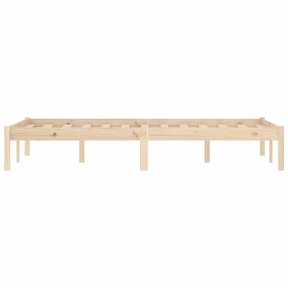 Bedframe zonder matras massief grenenhout 137x190 cm vol