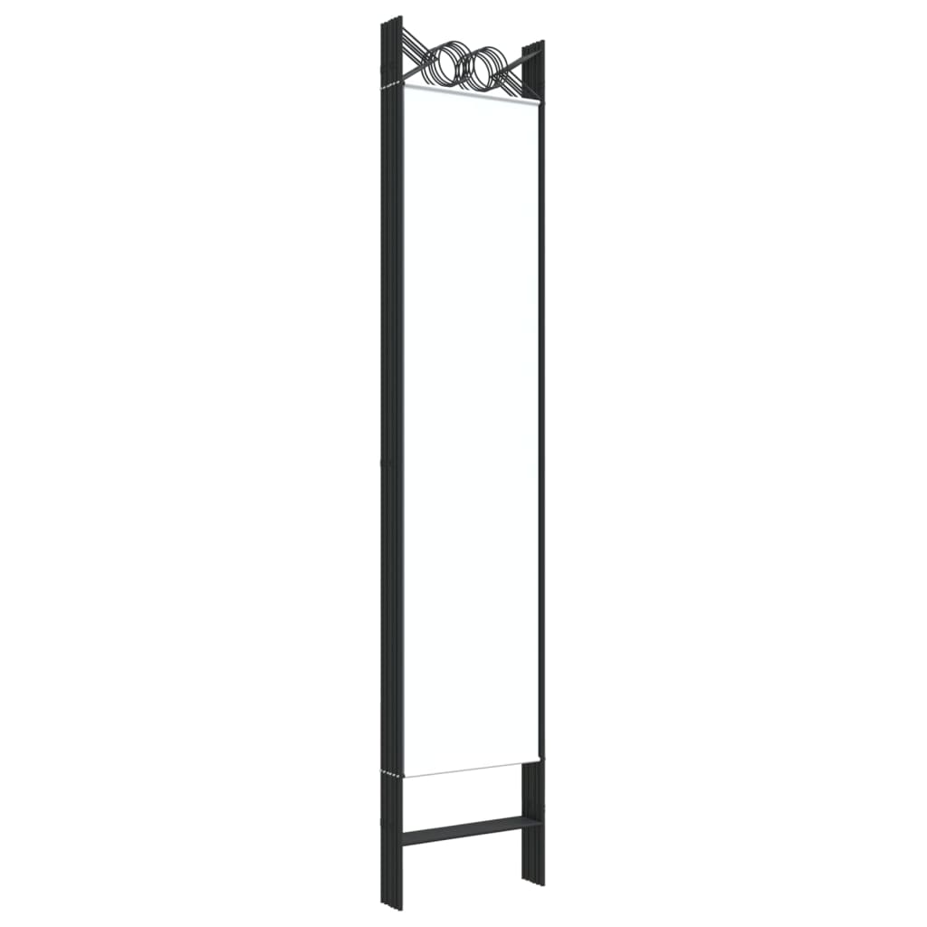 Kamerscherm Met 6 Panelen 240X200 Cm Stof Wit 1 240 x 200 cm