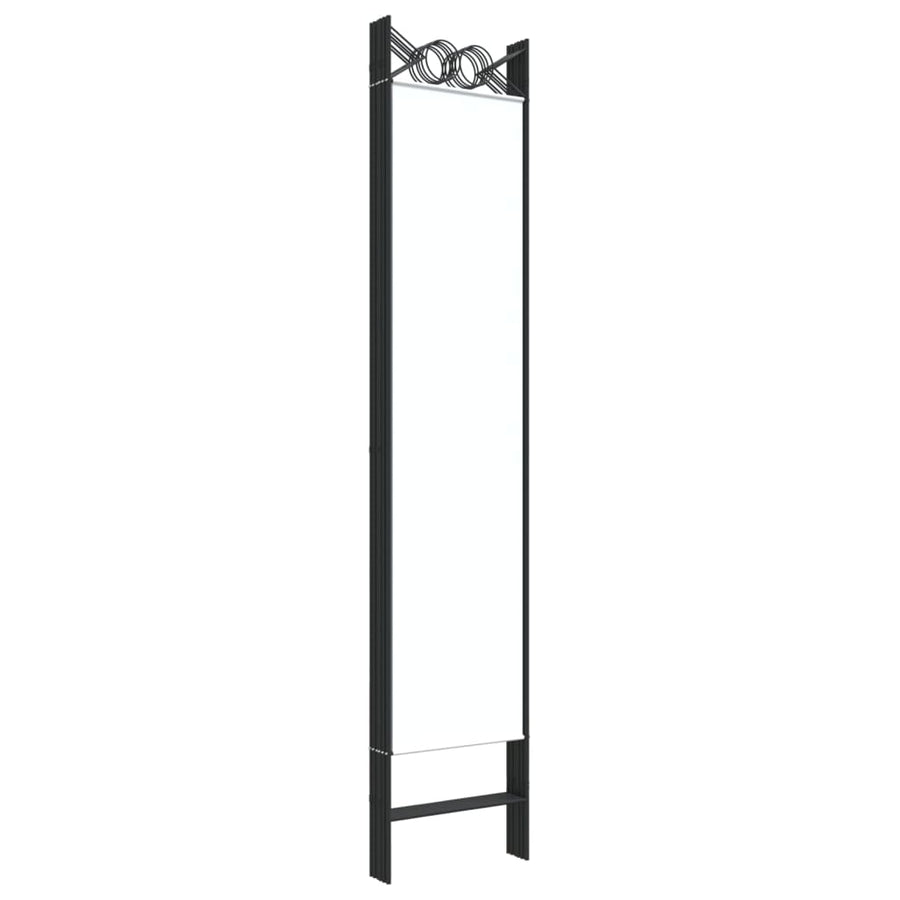 Kamerscherm Met 6 Panelen 240X200 Cm Stof Wit 1 240 x 200 cm