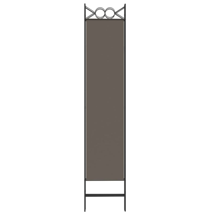 Kamerscherm Met 6 Panelen 240X200 Cm Stof Antracietkleurig