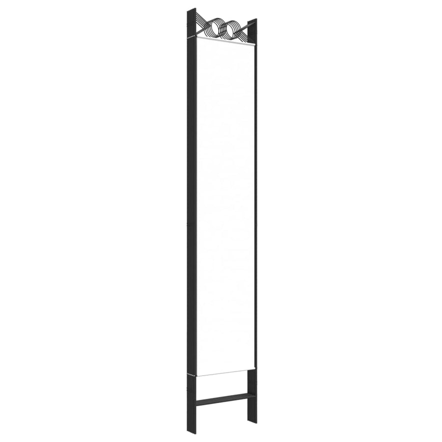 Kamerscherm Met 6 Panelen 240X220 Cm Stof Wit 1 240 x 220 cm