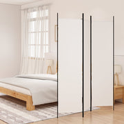 Kamerscherm 150x200 cm stof wit