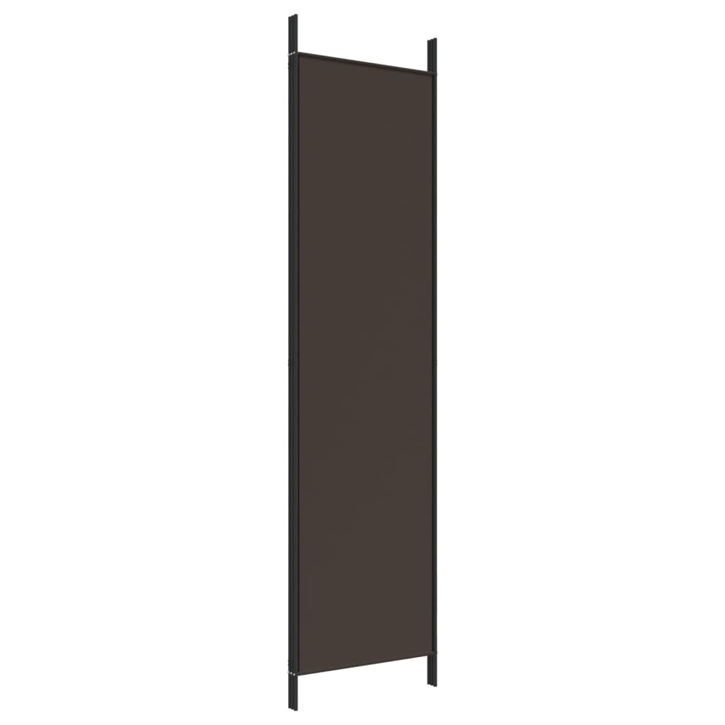 Kamerscherm Met 3 Panelen 150X200 Cm Stof Bruin