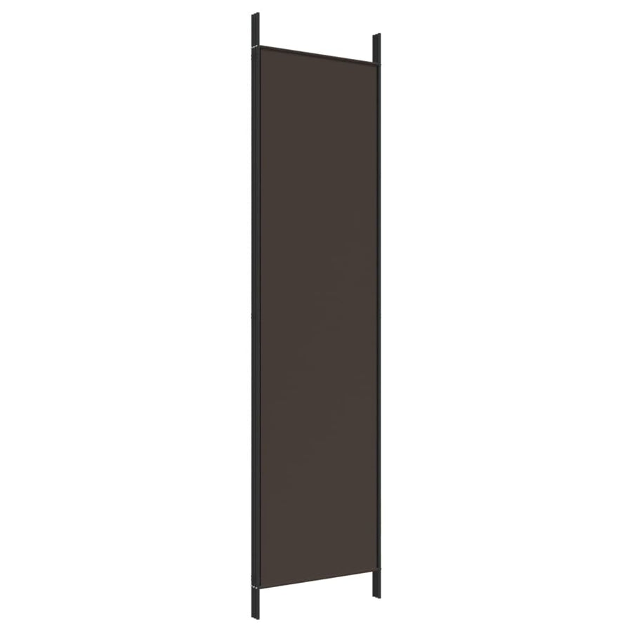 Kamerscherm Met 3 Panelen 150X200 Cm Stof Bruin