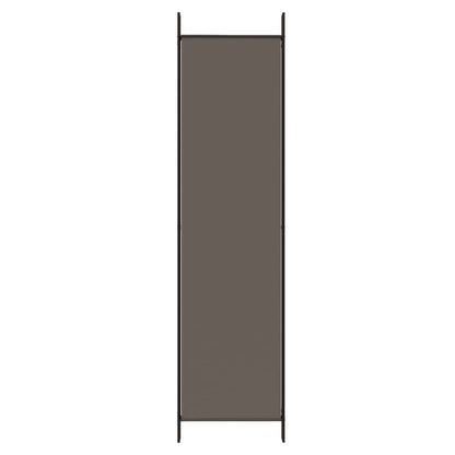 Kamerscherm Met 3 Panelen 150X200 Cm Stof Antracietkleurig