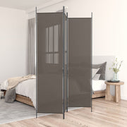 Kamerscherm 150x200 cm stof antraciet