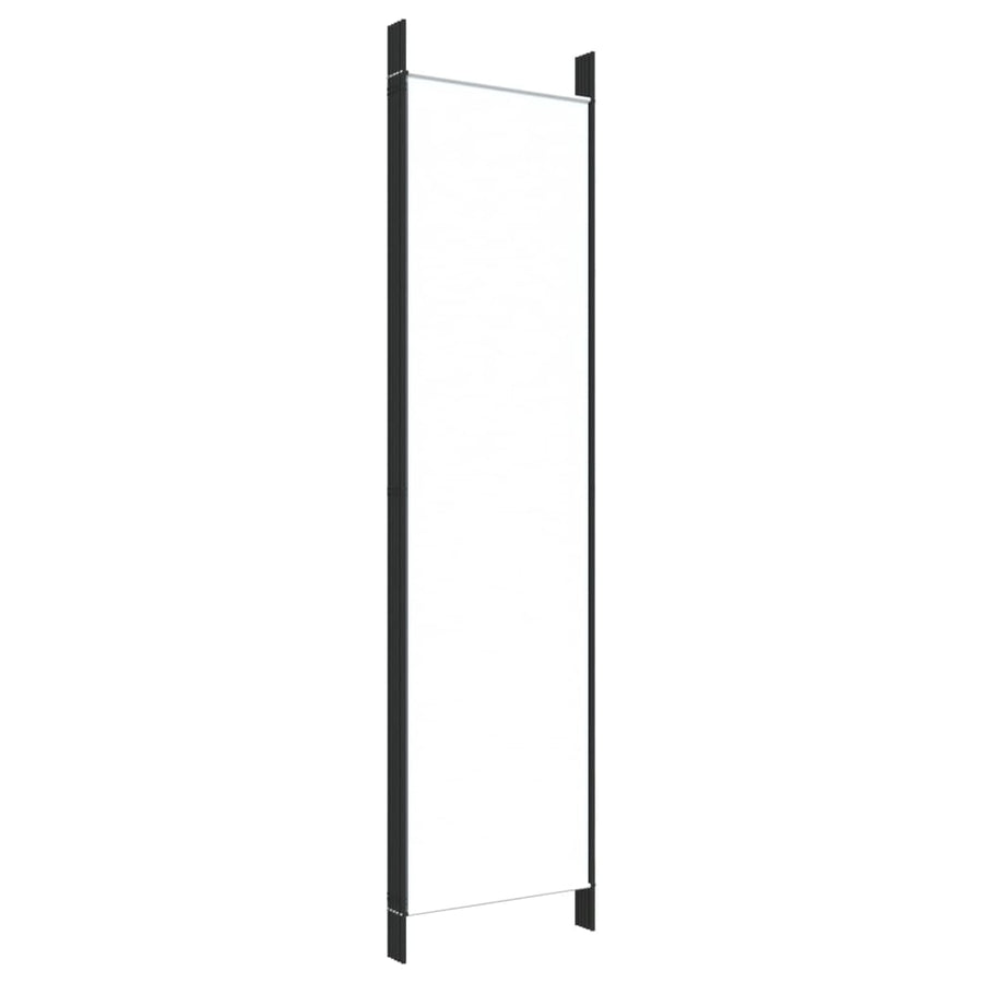 Kamerscherm Met 5 Panelen 250X200 Cm Stof Wit