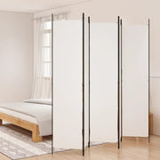 Kamerscherm 250x220 cm stof wit