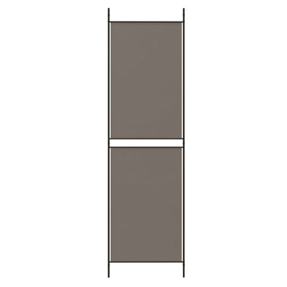 Kamerscherm met 6 panelen 300x180 cm antracietkleurig