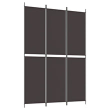 Kamerscherm Met 3 Panelen Stof Bruin 3