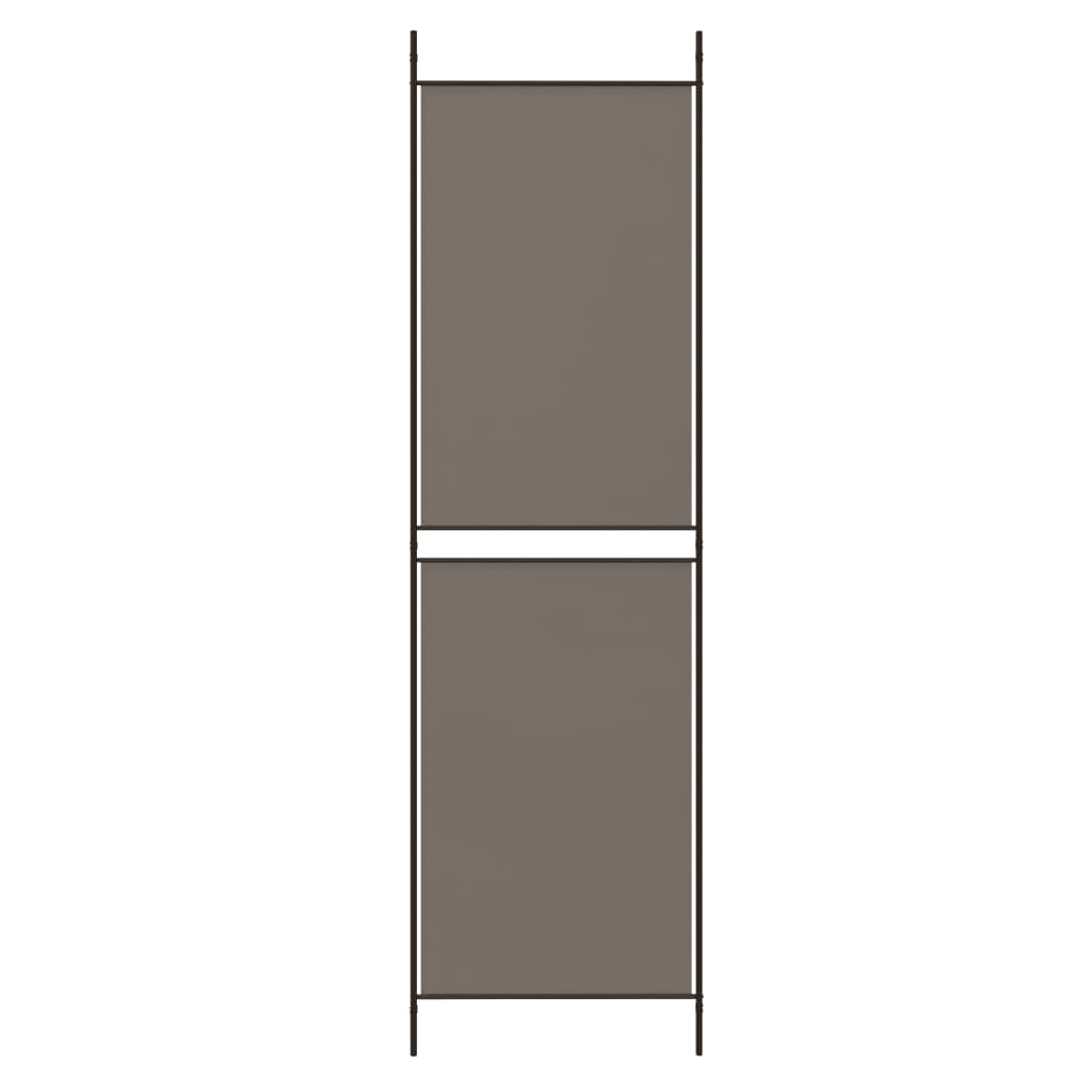 Kamerscherm Met 4 Panelen Stof Kleurig Antraciet 4