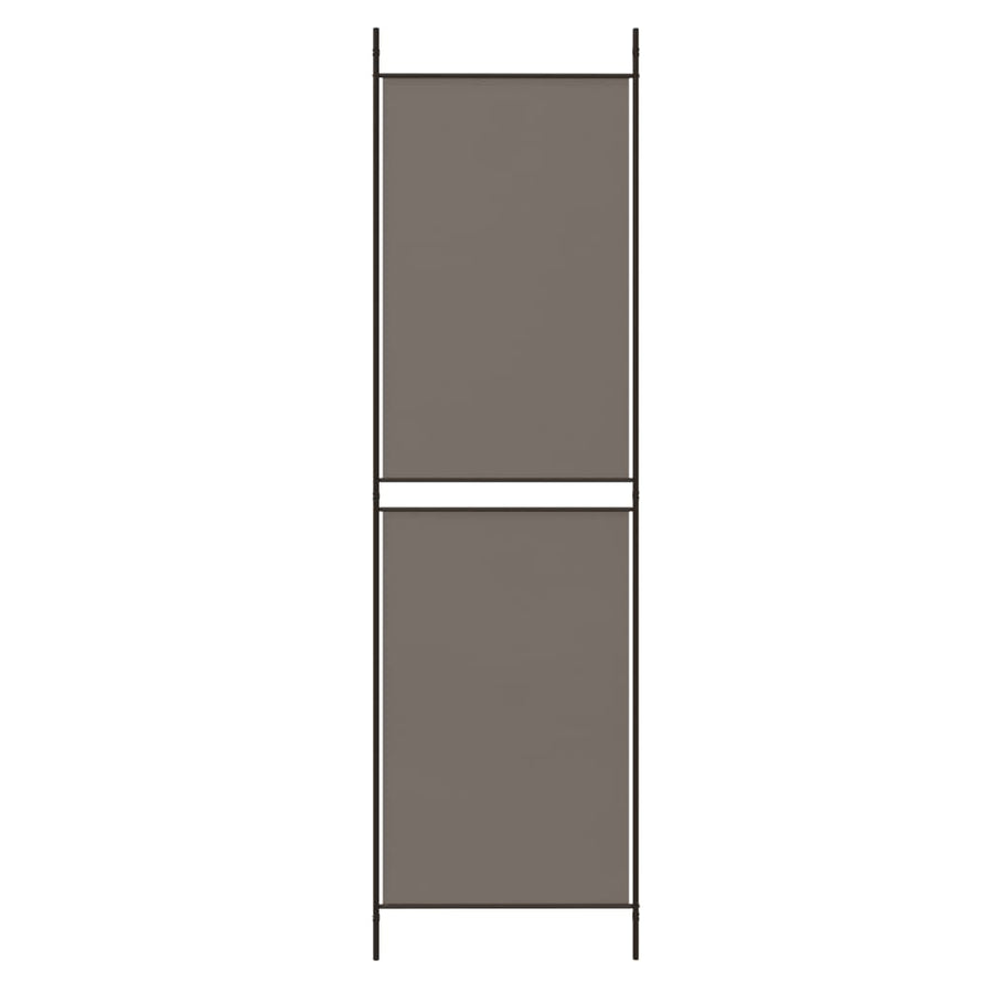 Kamerscherm Met 4 Panelen Stof Kleurig Antraciet 4
