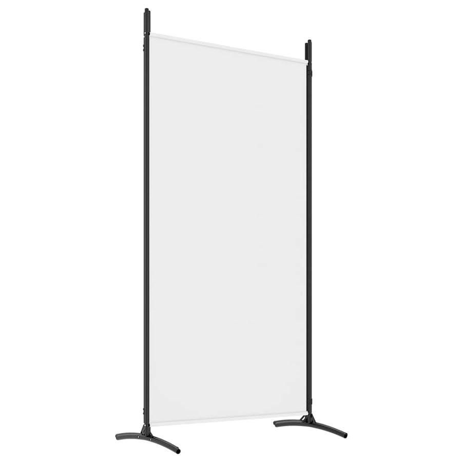 Kamerscherm Met 4 Panelen Stof 346 x 180 cm Wit