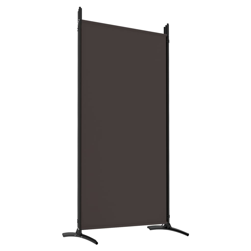 Kamerscherm Met 6 Panelen Stof 520 x 180 cm Bruin