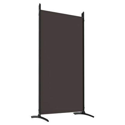 Kamerscherm Met 6 Panelen Stof 520 x 180 cm Bruin
