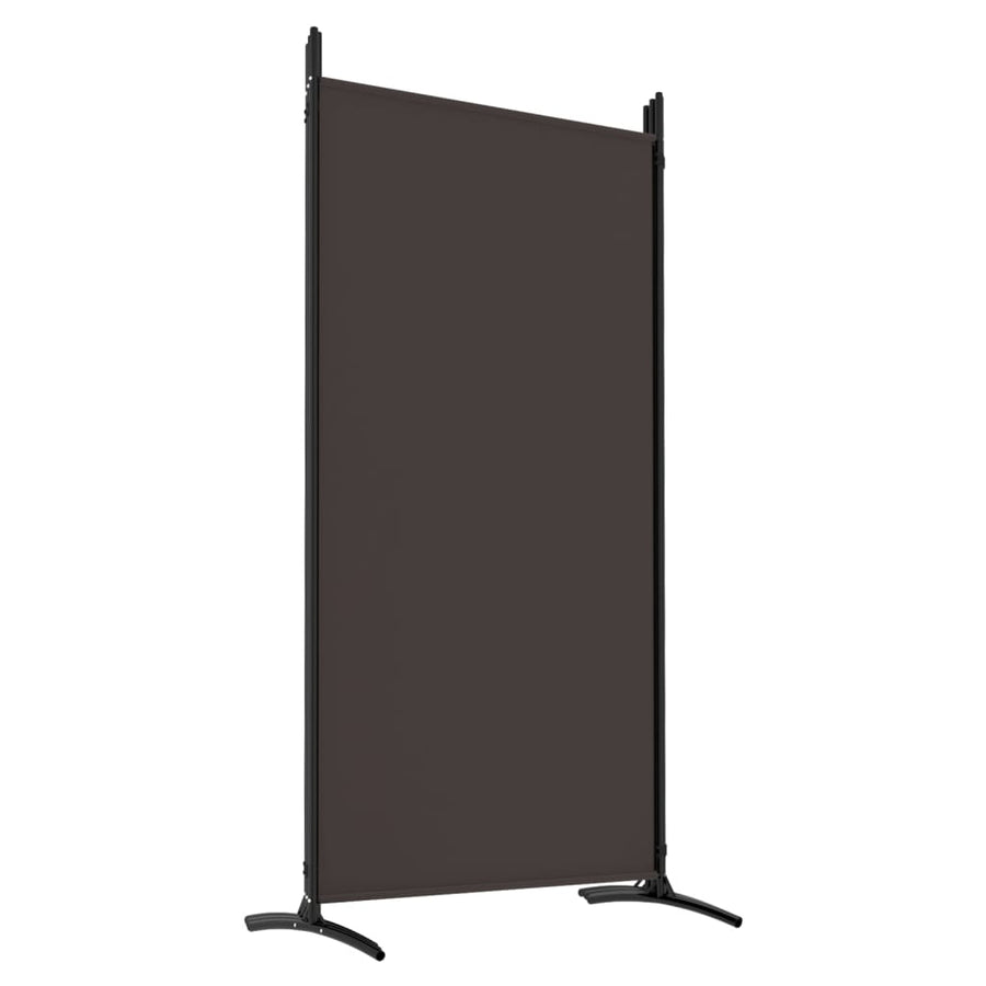 Kamerscherm Met 6 Panelen Stof 520 x 180 cm Bruin