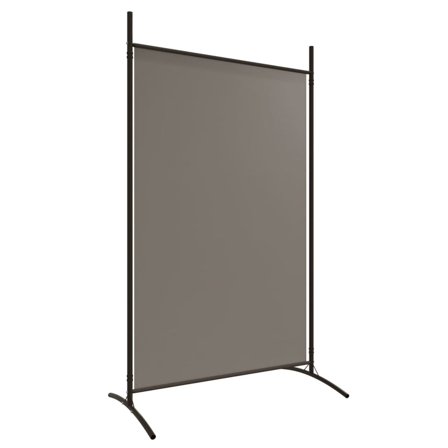 Kamerscherm Met 6 Panelen Stof Kleurig 520 x 180 cm Antraciet