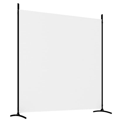 Kamerscherm Met 3 Panelen Stof 525 x 180 cm Wit