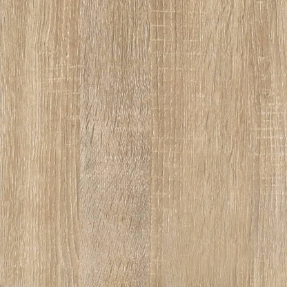 Boekenkast 40X33X70,5 Cm Bewerkt Hout En Staal Sonoma Eiken