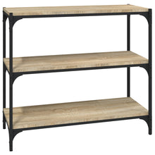 Boekenkast 80X33X70,5 Cm Hout En Staal Kleur 80 x 33 x 70.5 cm Sonoma eiken