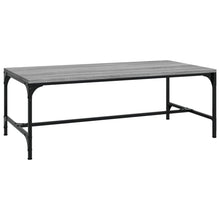 Salontafel Bewerkt Hout 1 100 x 50 x 35 cm Grijs sonoma