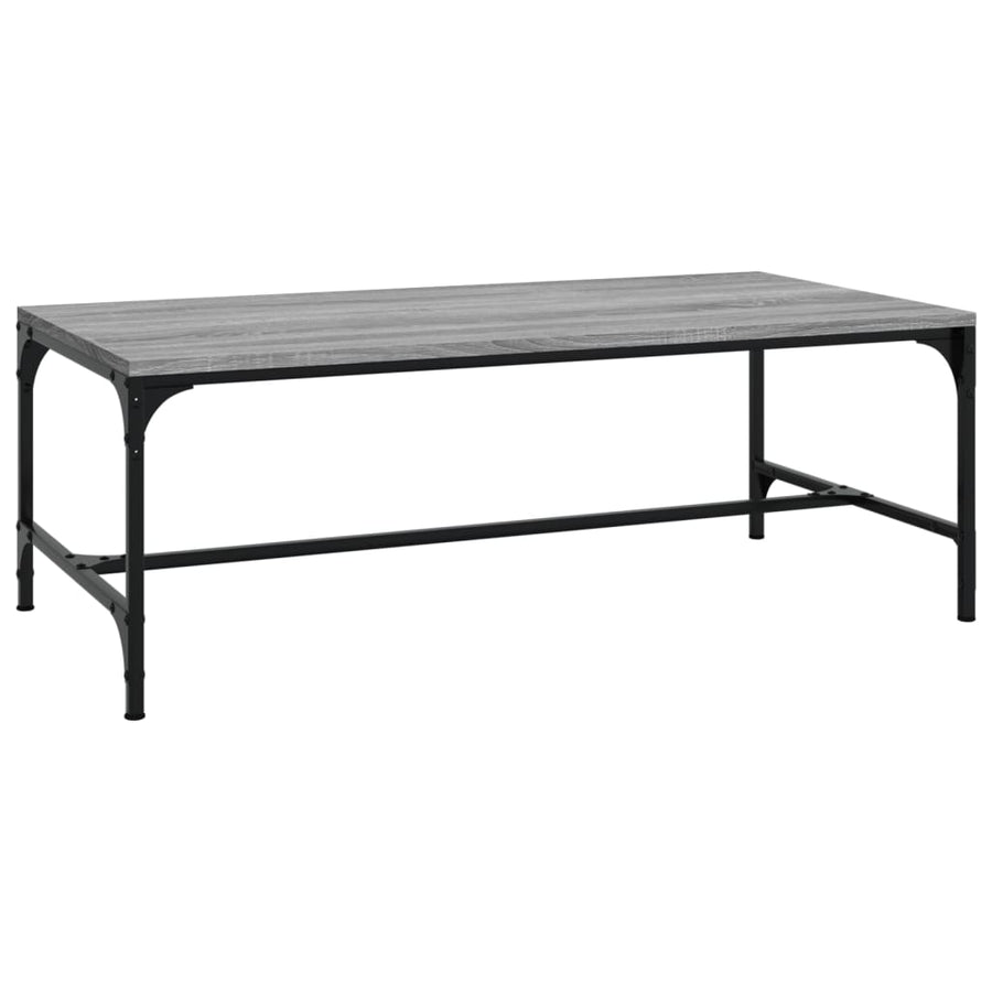 Salontafel Bewerkt Hout 1 100 x 50 x 35 cm Grijs sonoma