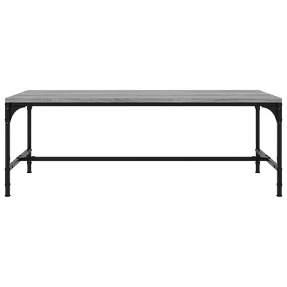 Salontafel Bewerkt Hout 1 100 x 50 x 35 cm Grijs sonoma