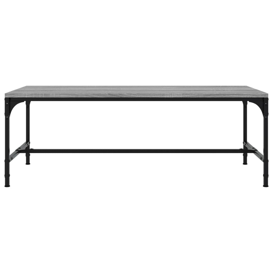 Salontafel Bewerkt Hout 1 100 x 50 x 35 cm Grijs sonoma
