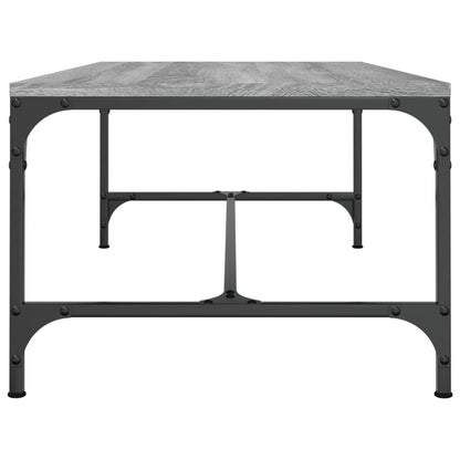 Salontafel Bewerkt Hout 1 100 x 50 x 35 cm Grijs sonoma