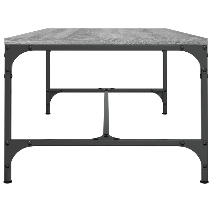 Salontafel Bewerkt Hout 1 100 x 50 x 35 cm Grijs sonoma
