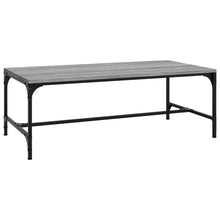 Salontafel Bewerkt Hout 1 80 x 50 x 35 cm Grijs sonoma