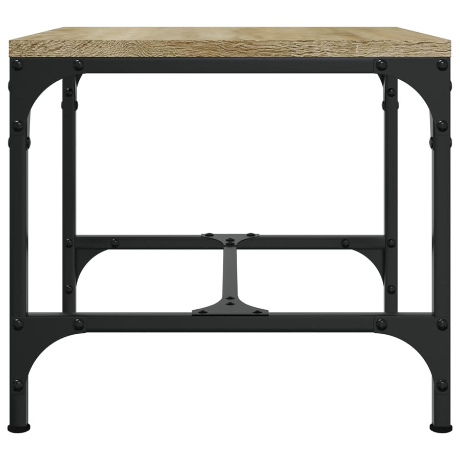 Bijzettafels Bewerkt Hout Kleurig 2 40 x 40 x 35 cm Sonoma eiken