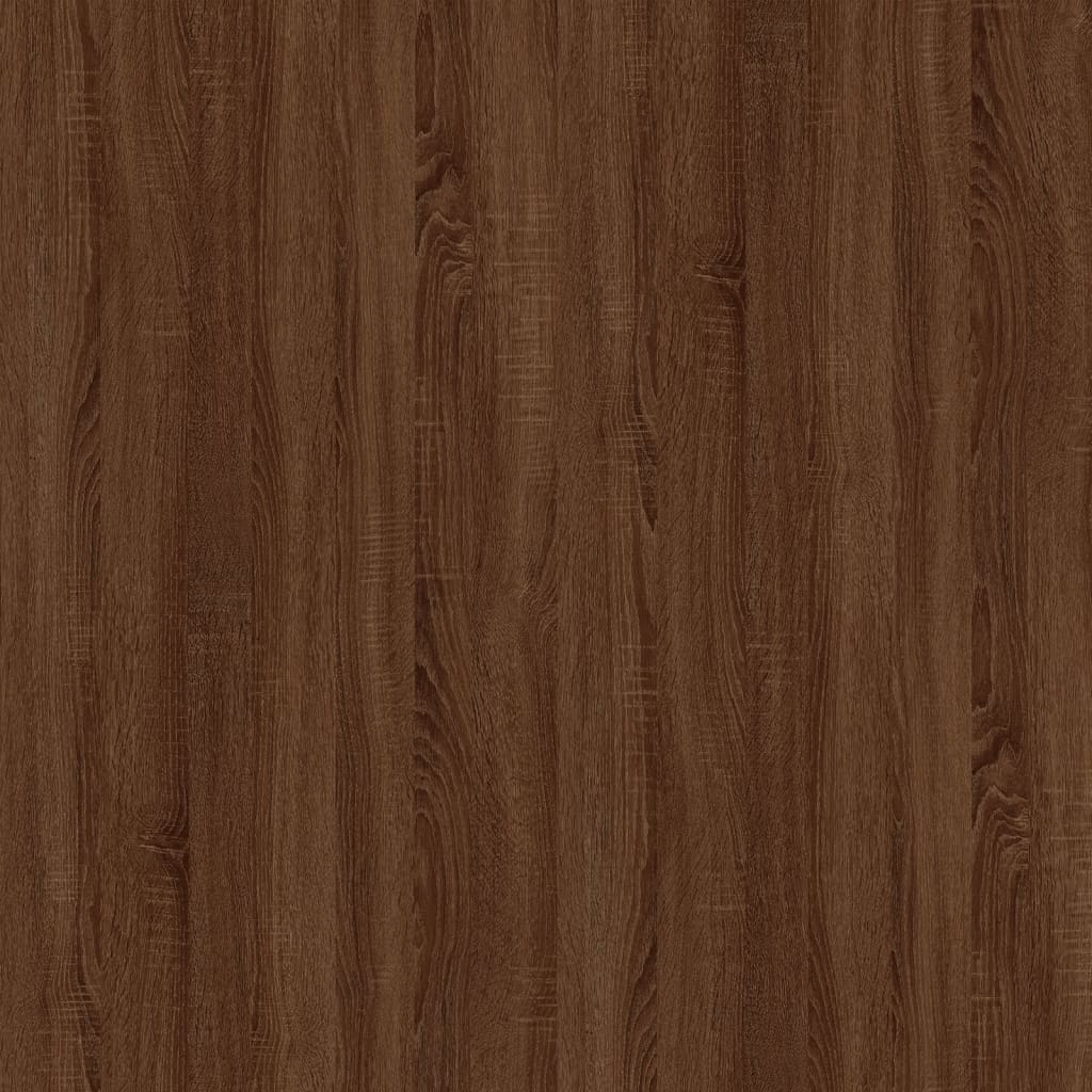 Bijzettafels Bewerkt Hout Bruineiken 2 40 x 40 x 35 cm bruin eikenkleur