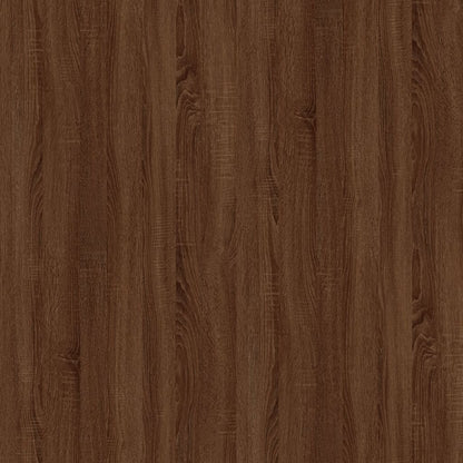 Bijzettafels Bewerkt Hout Bruineiken 2 40 x 40 x 35 cm bruin eikenkleur