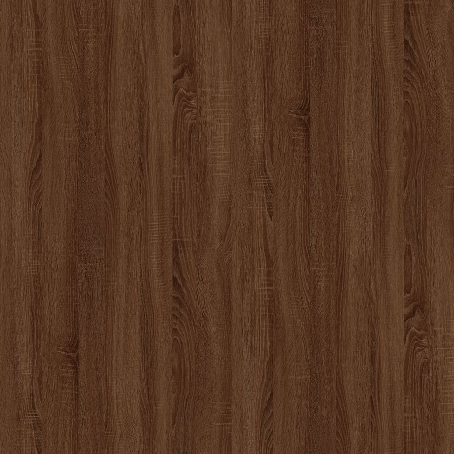 Bijzettafels Bewerkt Hout Bruineiken 2 40 x 40 x 35 cm bruin eikenkleur