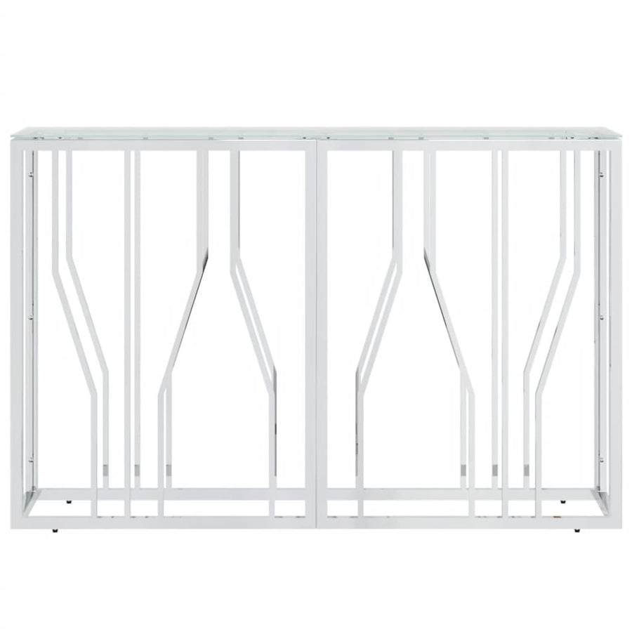 Wandtafel 110X30X70 Cm Roestvrij Staal En Glas