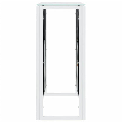 Wandtafel 110X30X70 Cm Roestvrij Staal En Glas