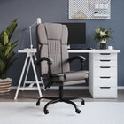 Office chair adjustable fabric taupe